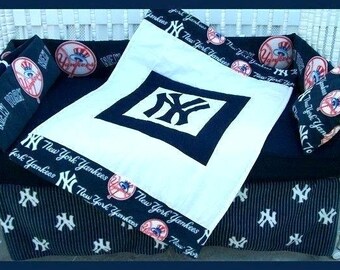 Crib Set Yankees Etsy