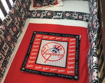 yankees crib bedding