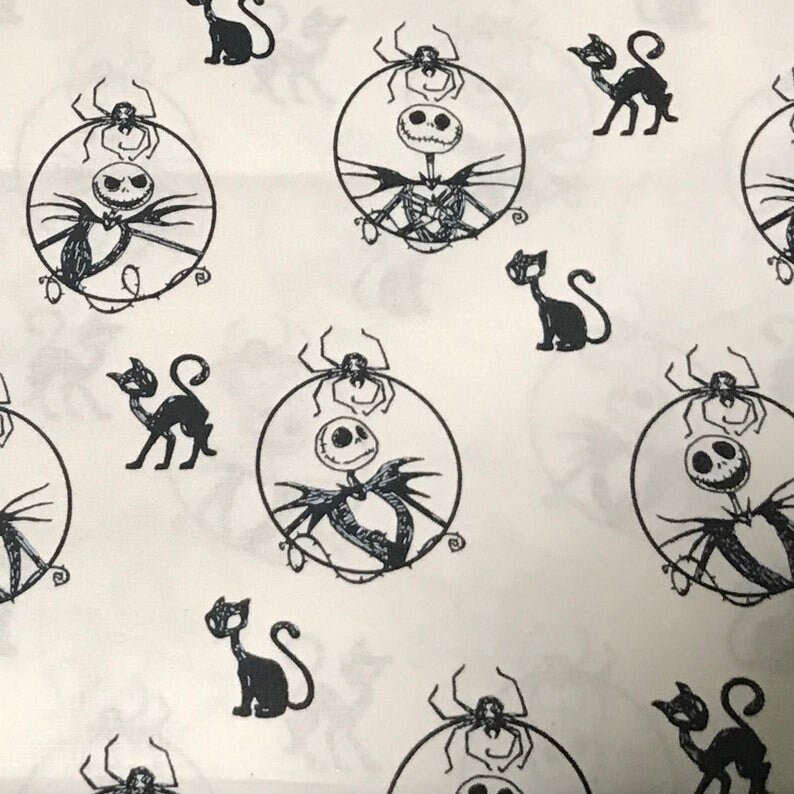 Nightmare Before Christmas Jack Custom Made Crib Bedding Set Etsy