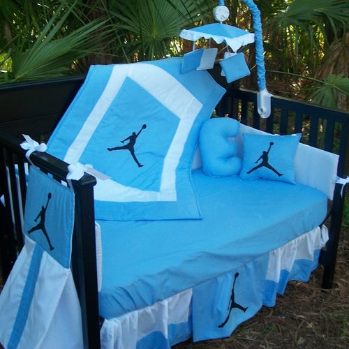 jordan crib bedding set