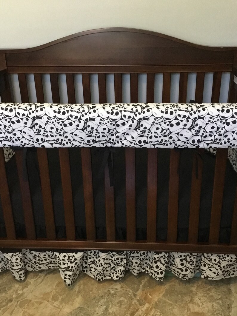 Nightmare Before Christmas Jack Custom Made Crib Bedding Set Etsy