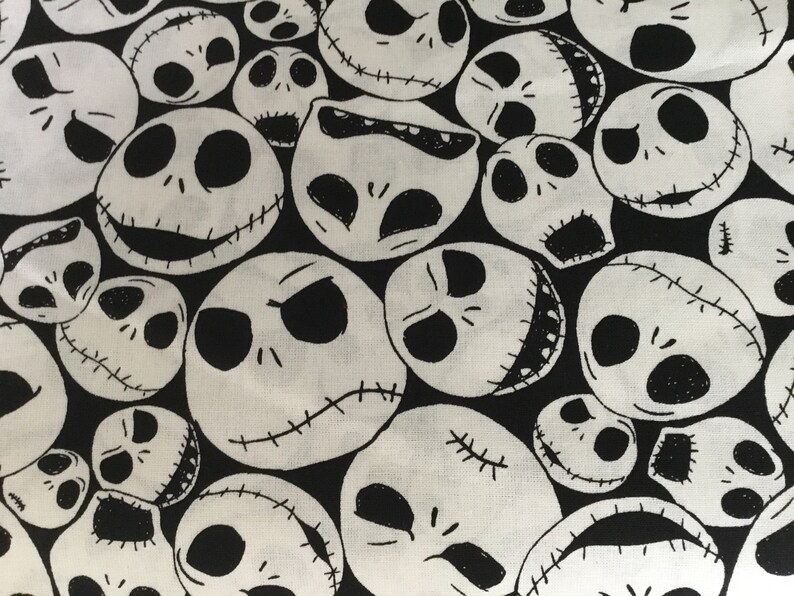 Nightmare Before Christmas Jack Custom Made Crib Bedding Set Etsy