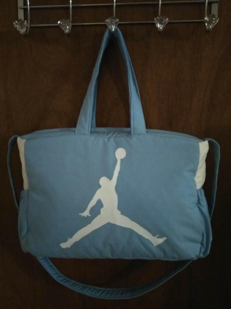 MICHAEL JORDAN DIAPER bag white/black Etsy