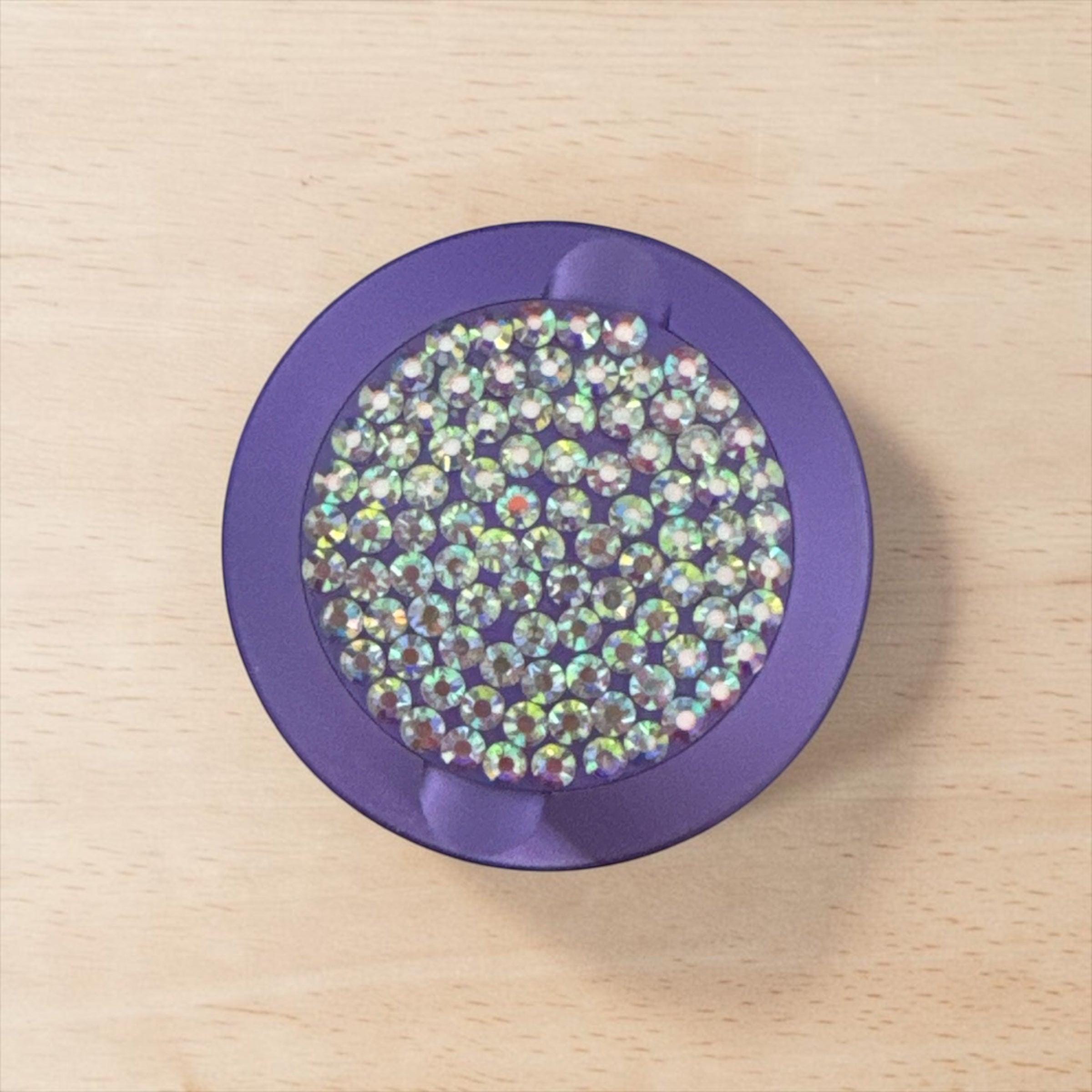 Nicotine Pouch Tin Snus Tin Rhinestone Bling Aluminum Travel Tin