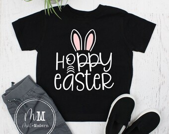 Hoppy Easter Bunny Toddler Shirt