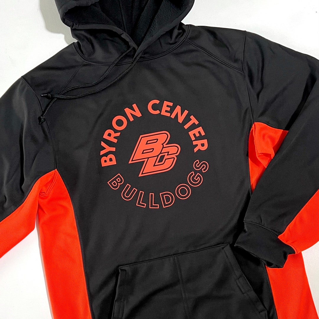 Red Circle Hoodie with zipper with pant men