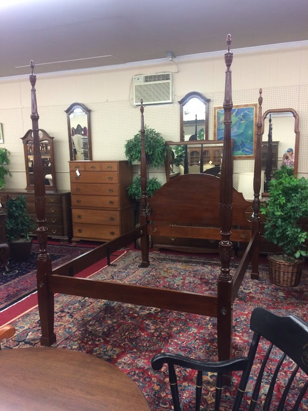 Vintage Poster Bed Craftique Furniture Full Size Bed Etsy