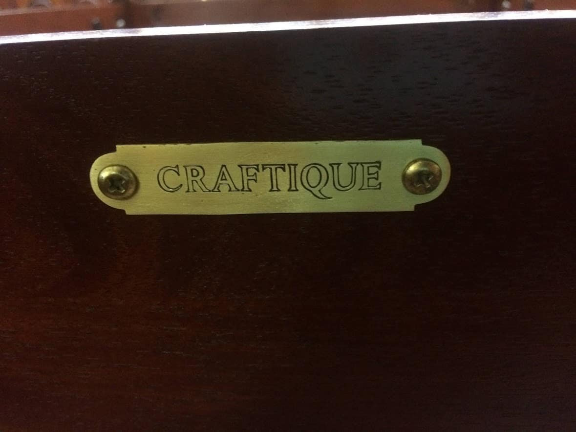 Vintage Poster Bed Craftique Furniture Full Size Bed Etsy