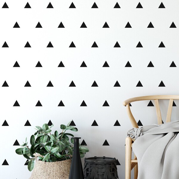 Triangle Wall Decals Etsy