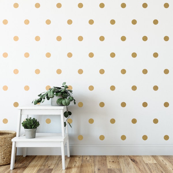 Polka Dot Wall Decal Etsy