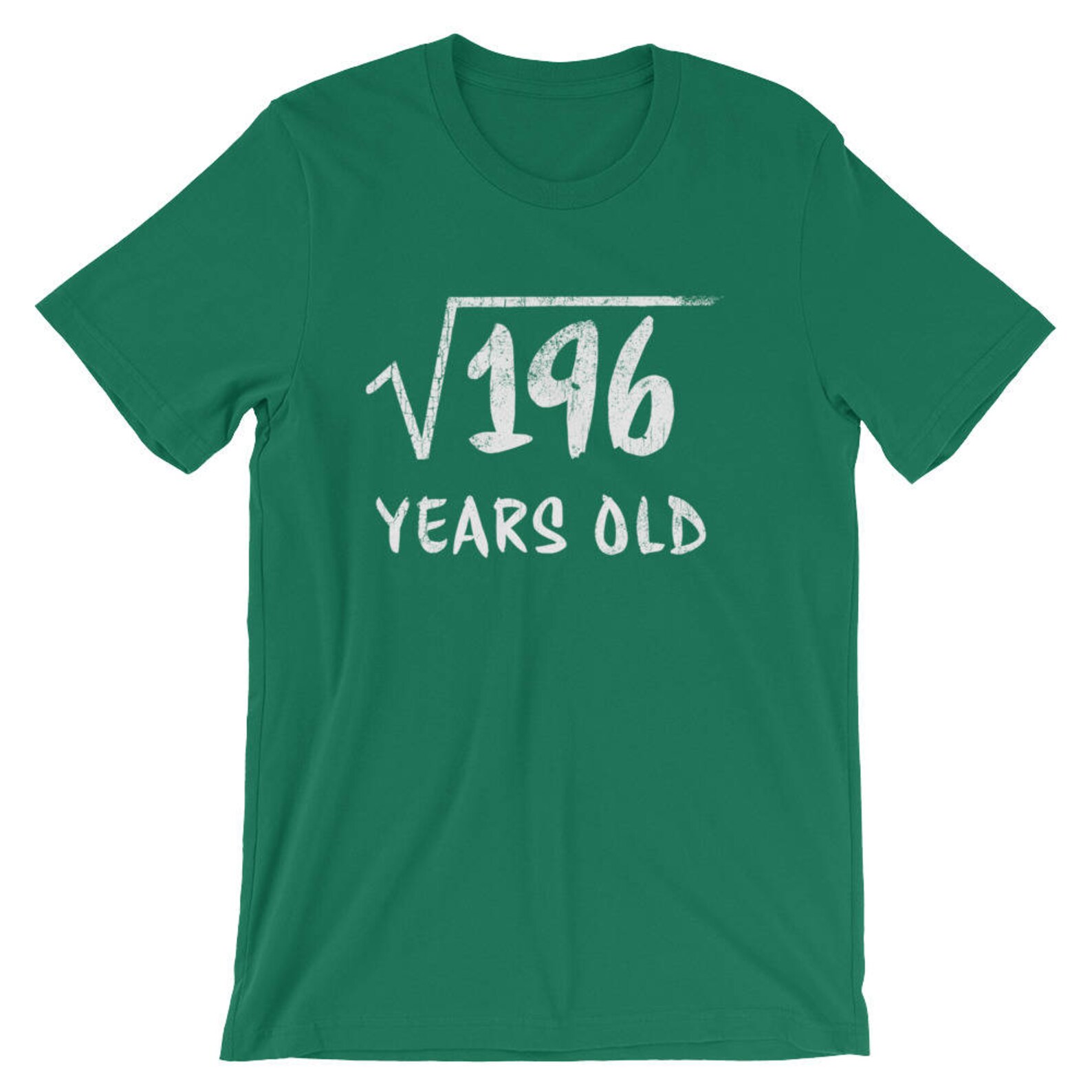 square-root-of-196-years-old-t-shirt-etsy