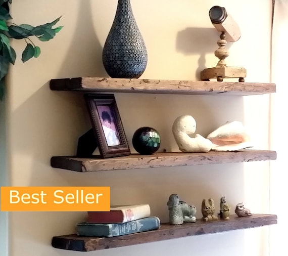 Easy Mount Reclaimed Shelves Floating Shelf Image 0