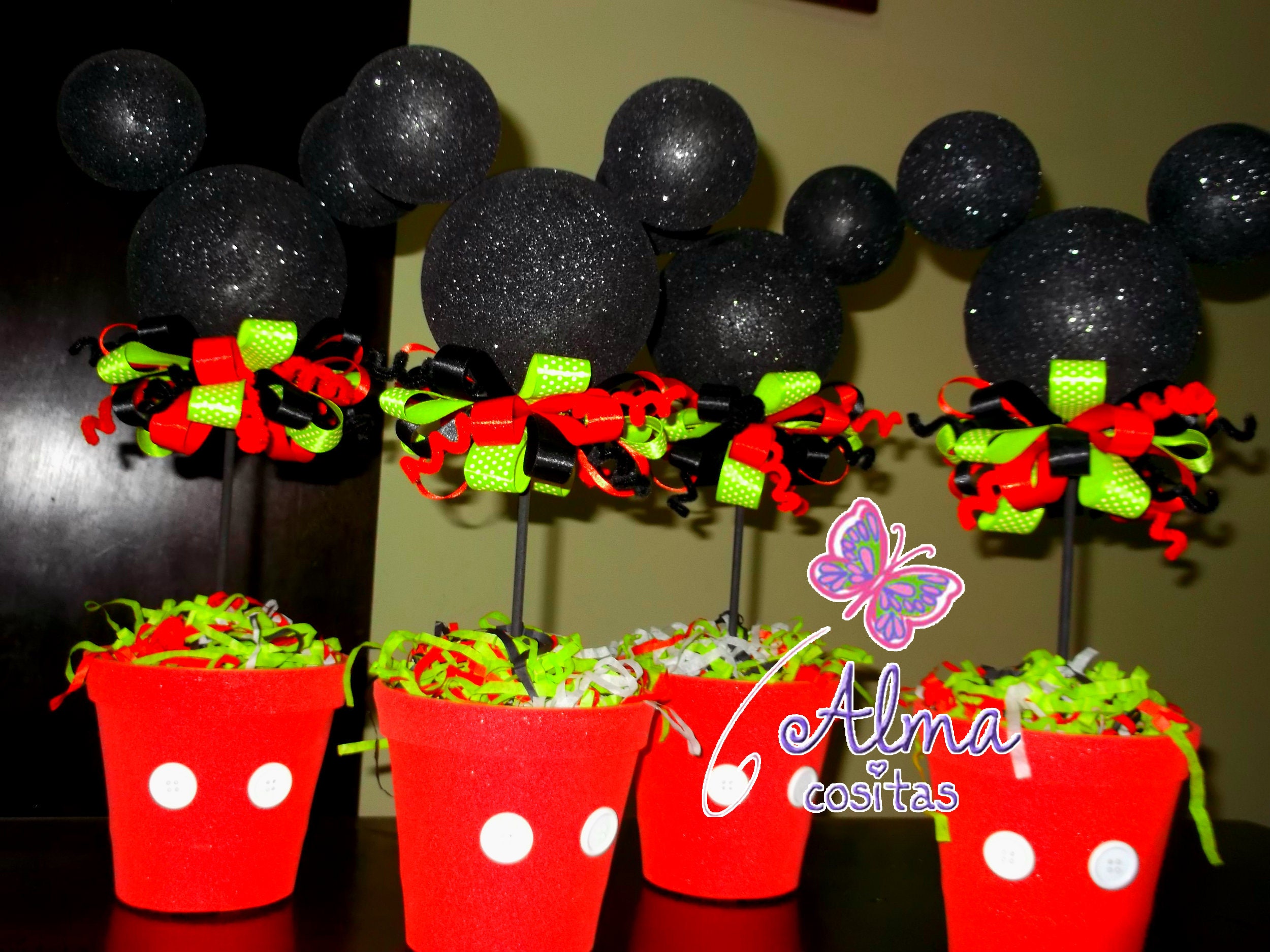 Centro de mesa Mickey Mouse