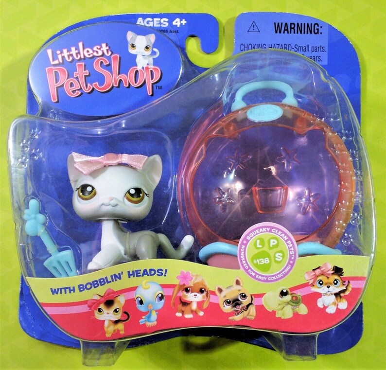 Littlest Pet Shop Very Rare Vintage LPS New In Package Grey & Etsy