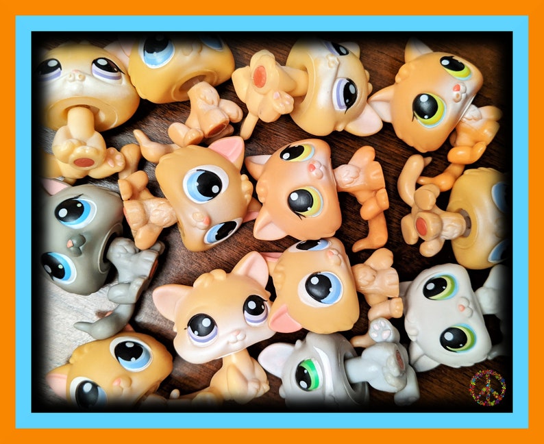 Littlest Pet Shop RARE Vintage LPS 1 Random Baby Kitten Etsy Canada