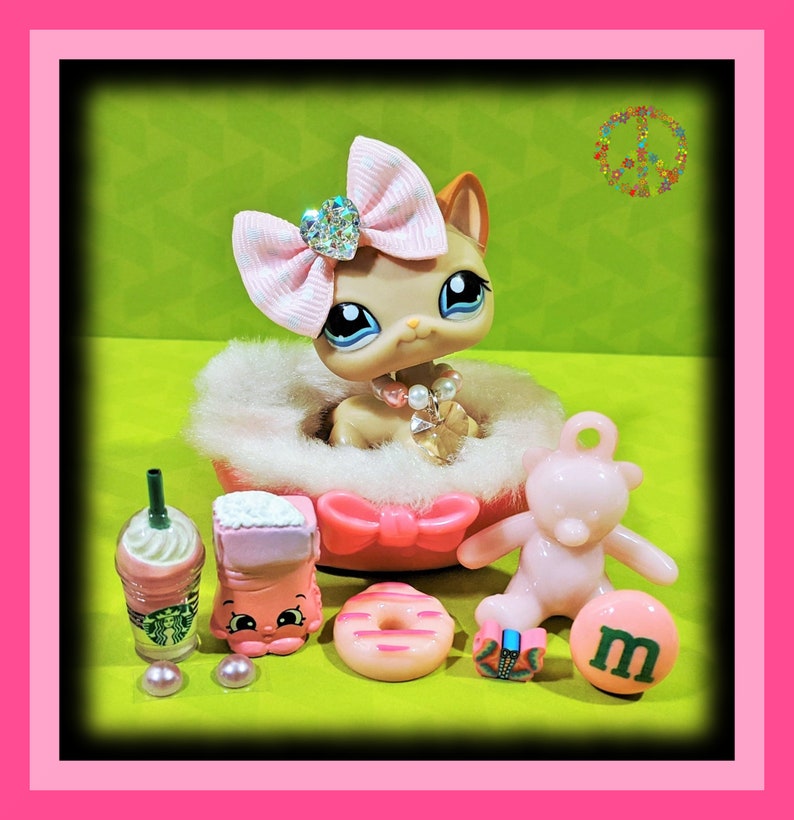 Littlest Pet Shop Rare Vintage LPS Shorthair Cats Accessories Etsy