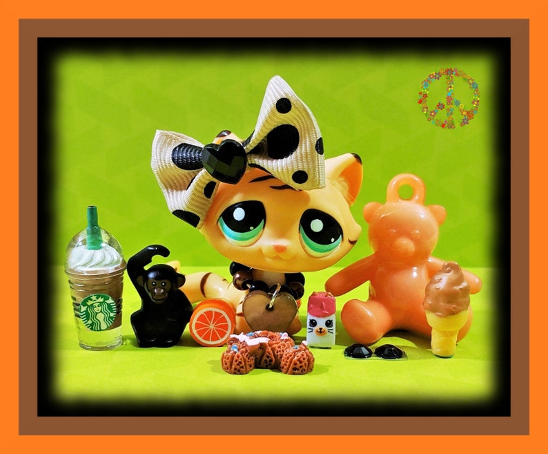 Littlest Pet Shop Rare Vintage LPS Tabby Cats Accessories Lots Etsy