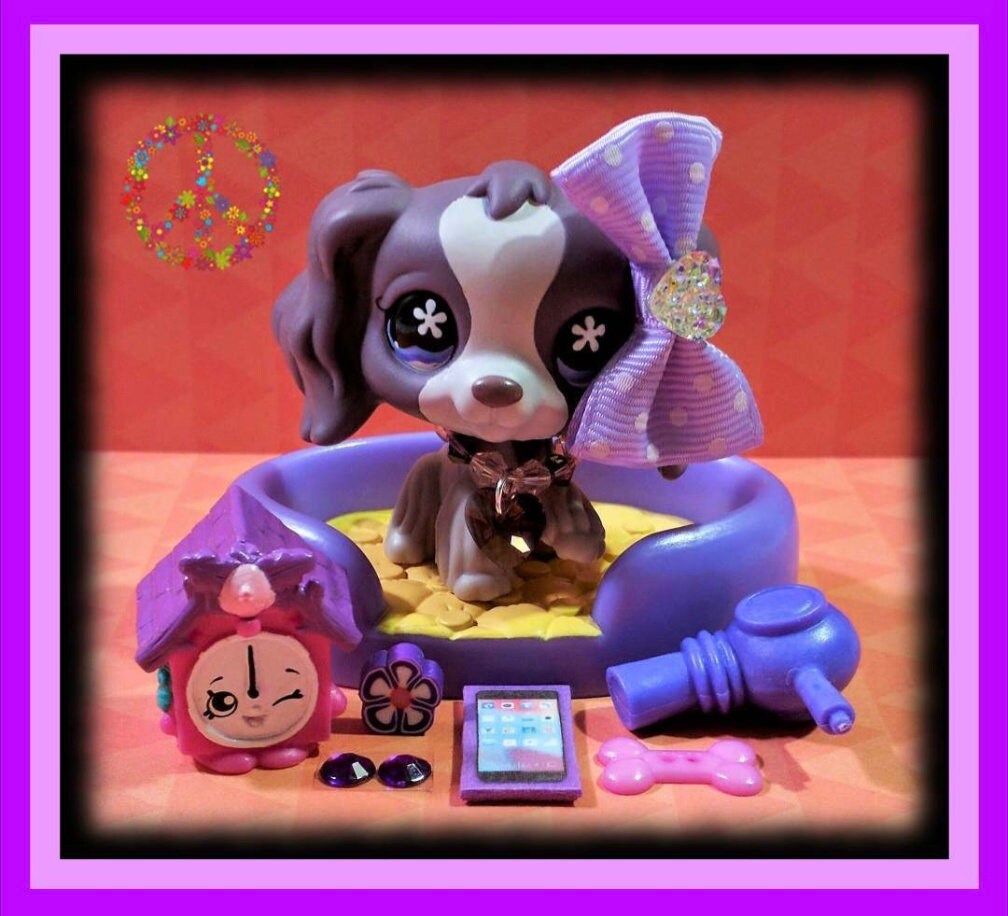 Littlest Pet Shop Rare Vintage LPS Cocker Spaniel Dogs Accessories Sets Lots YOU CHOOSE Caramel 716 1318 Brown 960 Yellow 347 1615 Etsy