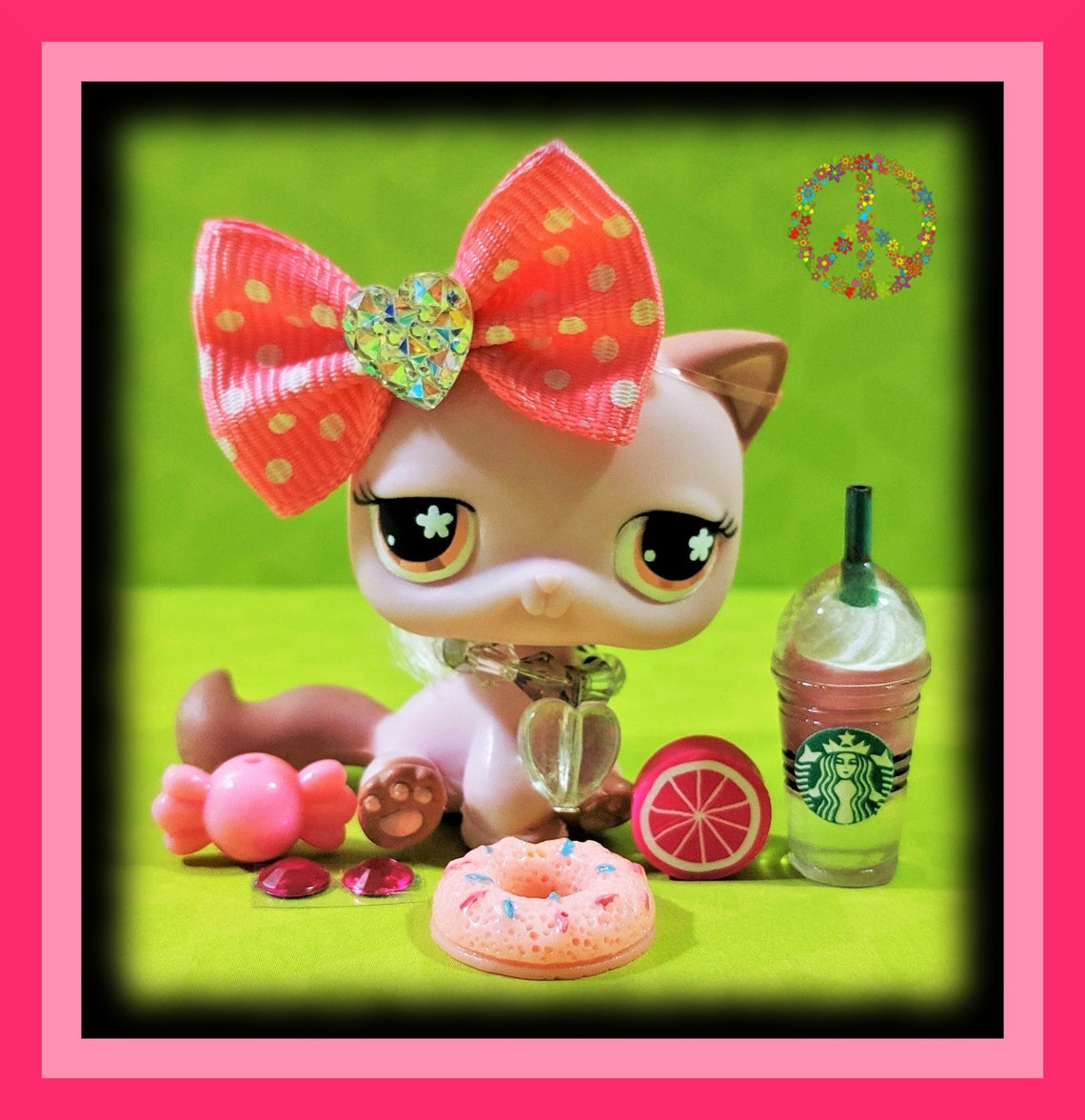 Littlest Pet Shop Rare Vintage LPS Shorthair Cat Accessories Etsy