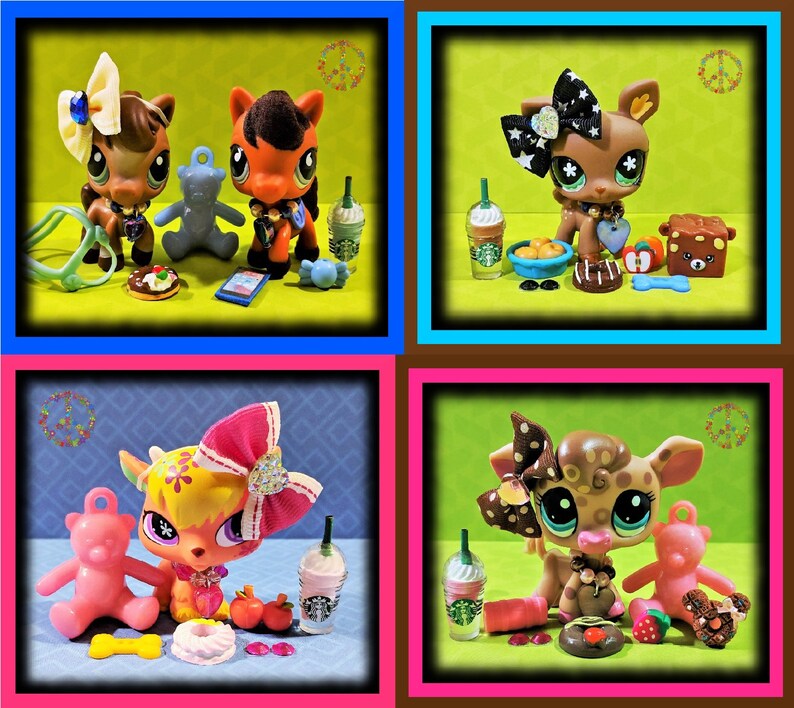 Littlest Pet Shop Rare Vintage LPS Horses Ponies Blythe Pets Etsy