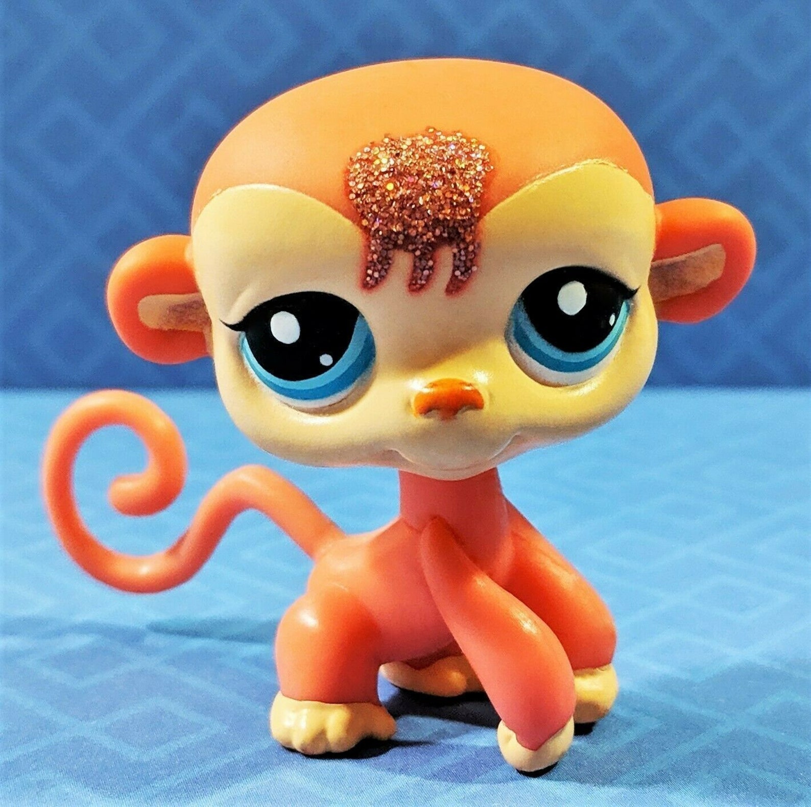 Littlest Pet Shop Rare Vintage LPS Glitter Monkey & Woodpecker Etsy UK