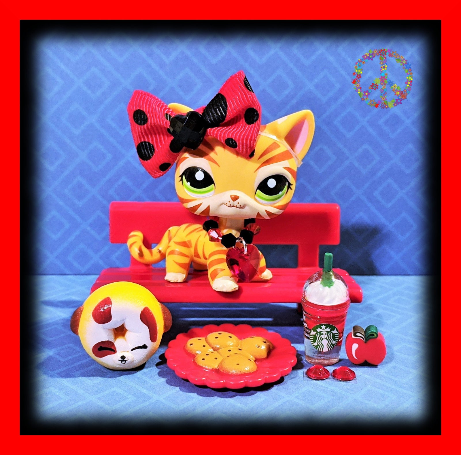 Littlest Pet Shop Rare Vintage LPS Shorthair Cat Accessories Etsy UK