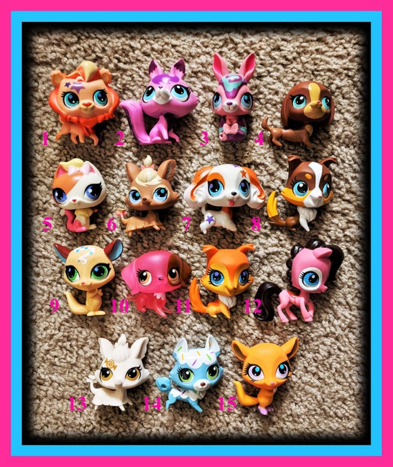 Littlest Pet Shop Pick a Pet 9 to Choose From. Crystal, Sparkle