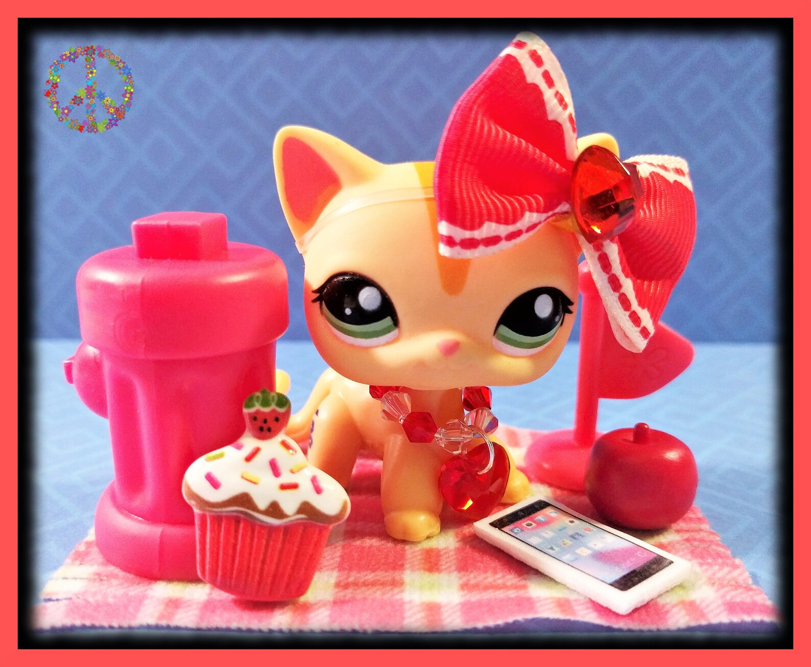 Littlest Pet Shop Rare Vintage LPS Shorthair Cat Accessories Etsy