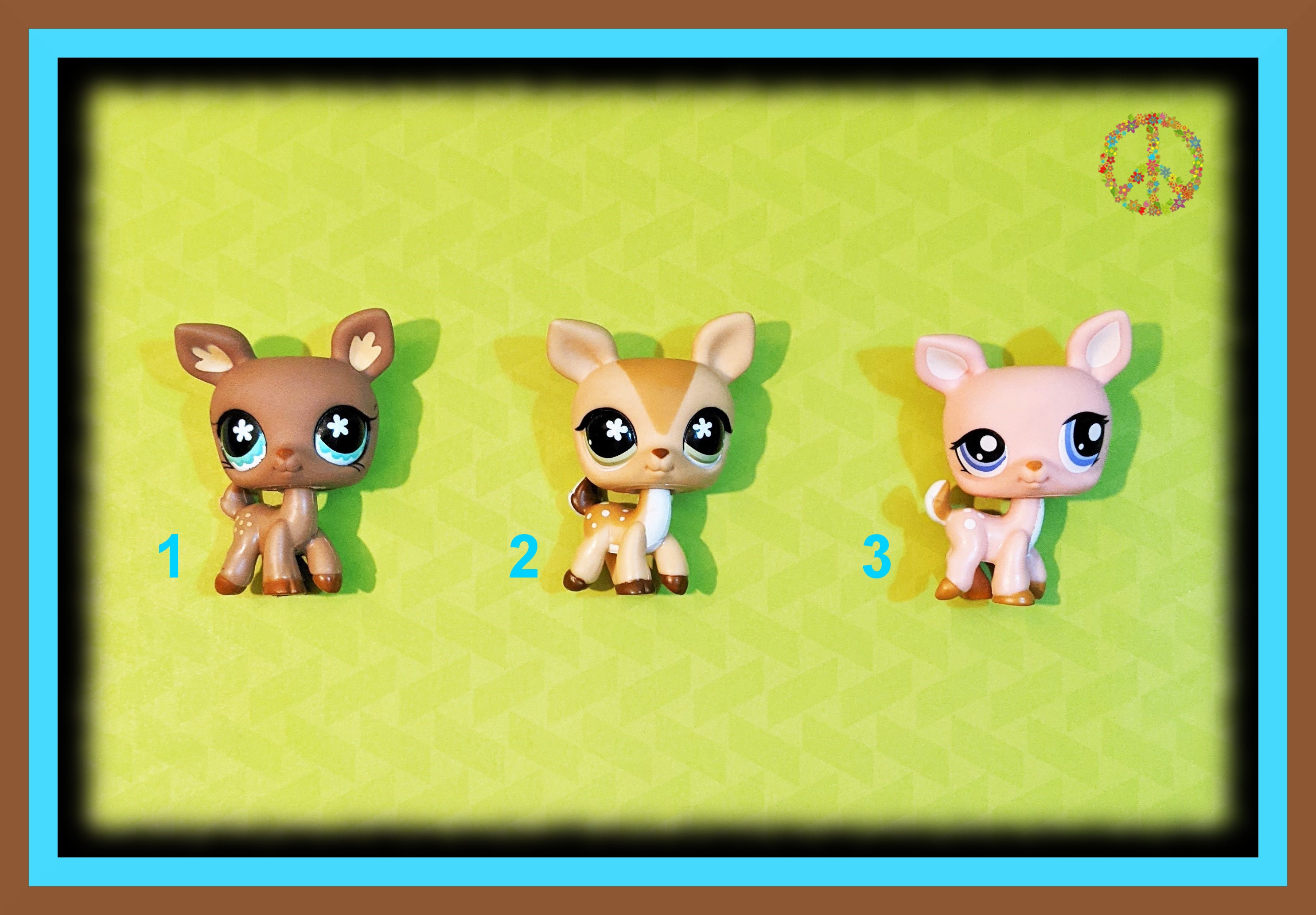 Littlest pet shop rare vintage lps you choose brown tan etsy