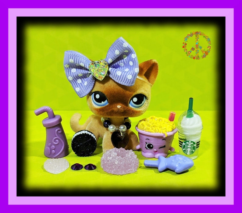 Littlest Pet Shop Rare Vintage LPS Shorthair Cats Accessories Etsy