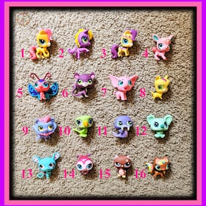 Littlest Pet Shop ~ Vintage LPS ~YOU CHOOSE ~Gen 4/3/SpEd ~Talented Circus Sweeter Pet Pairs+ ~ Lion Cat Horse Walrus Deer Koala + Gift bag!