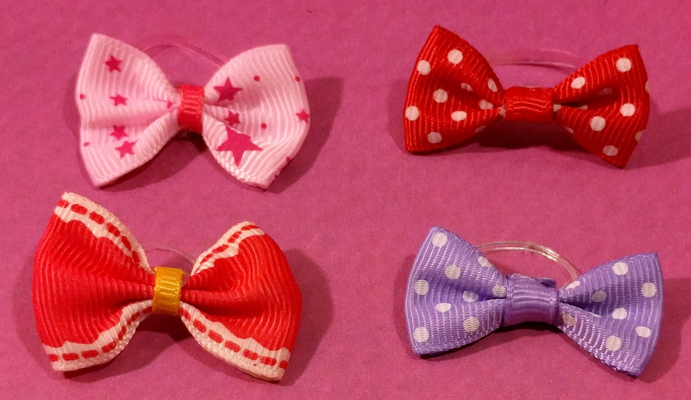 Littlest Pet Shop LPS Custom Bow Accessories Set 4 Adorable Etsy