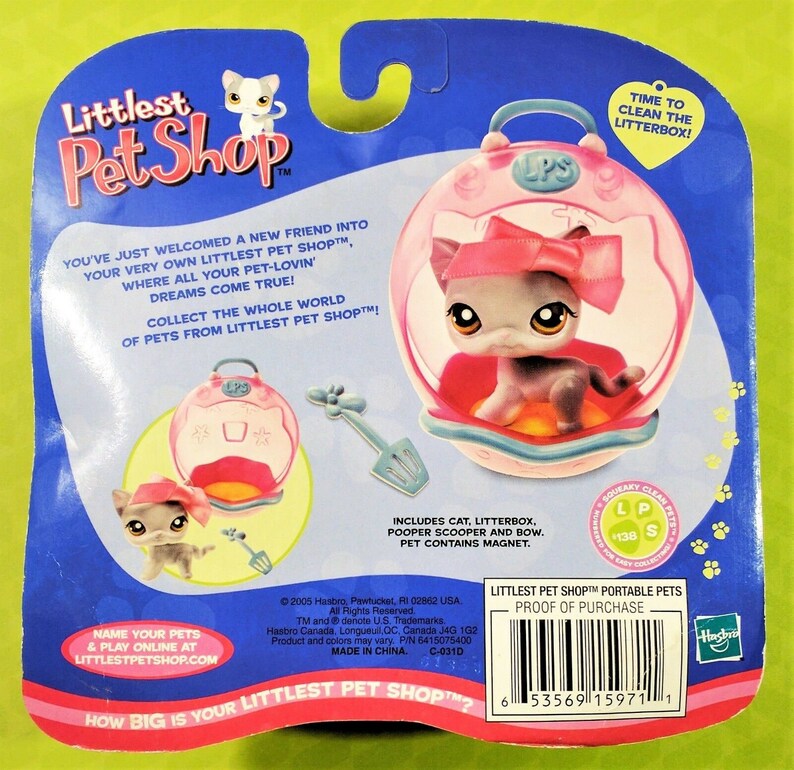 Littlest Pet Shop Very Rare Vintage LPS New In Package Grey & Etsy