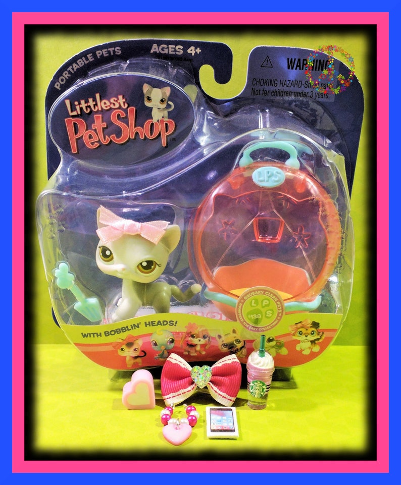 Littlest Pet Shop Very Rare Vintage LPS New In Package Grey & Etsy