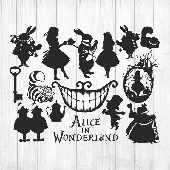 Instant Download Alice In Wonderland Alice In Wonderland Etsy