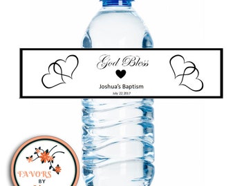 Personalized  Wedding water bottle labels -Custom wedding water bottle labels.