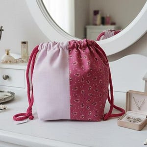 Petit pochon patchwork origami