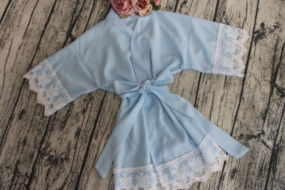baby flower girl robe