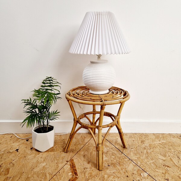 Bamboo Bedside Table Etsy UK