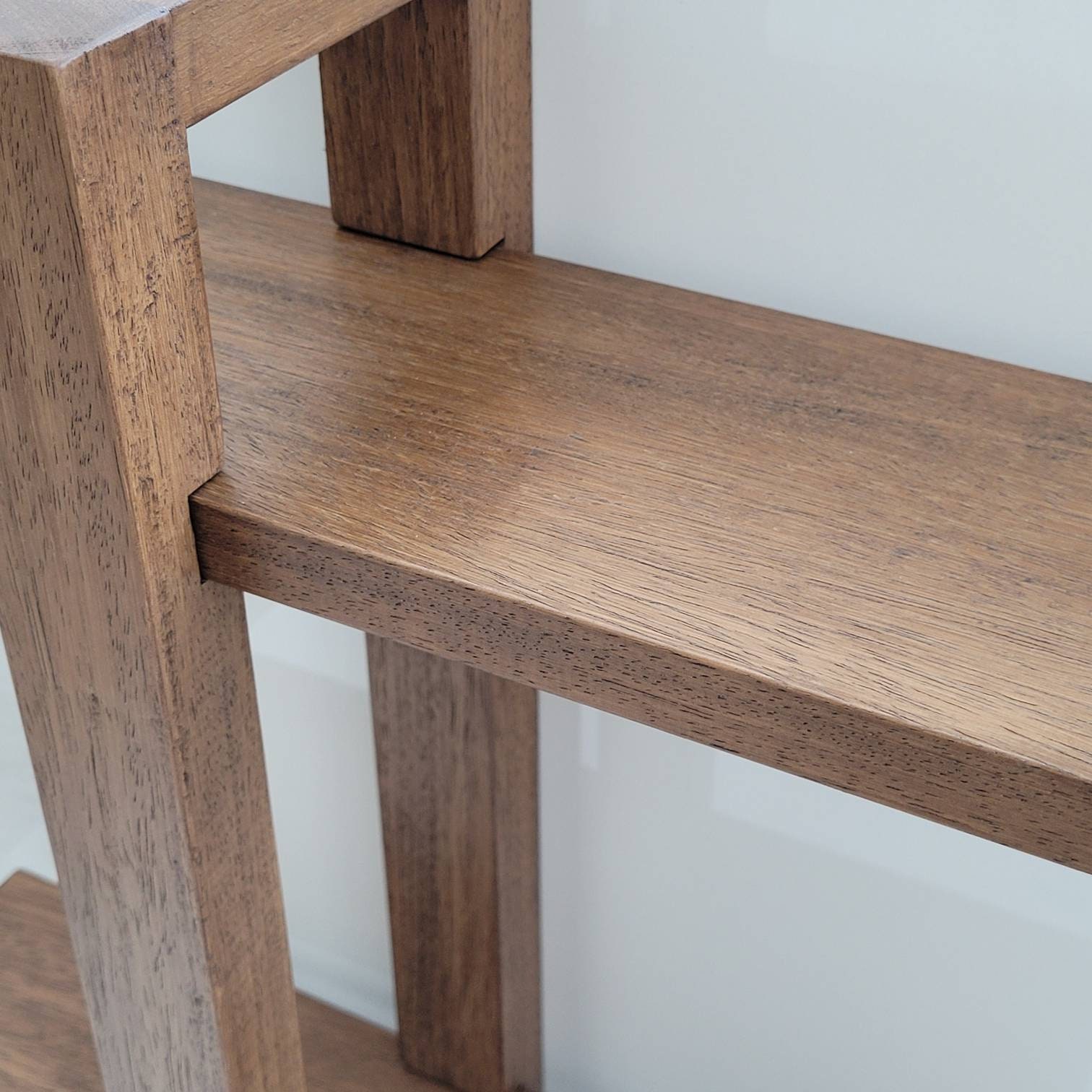 Floating Shelf Two Shelves Adjustable Shelf Wall Shelf Dark Etsy