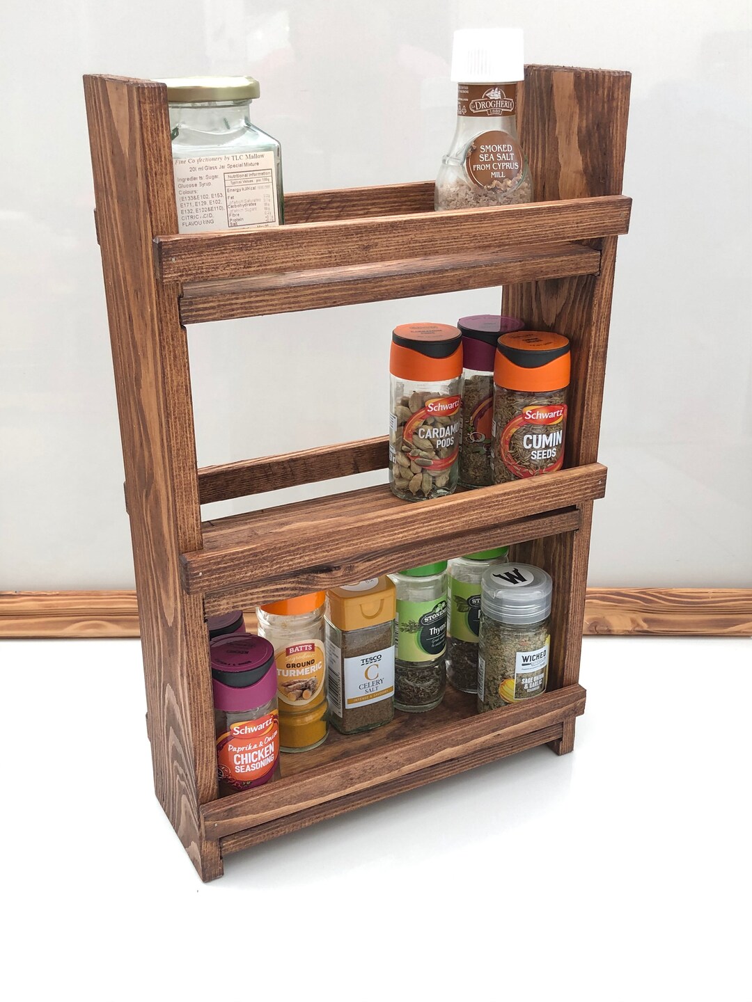 Spice Rack Mini Shelves Bathroom Shelves Etsy