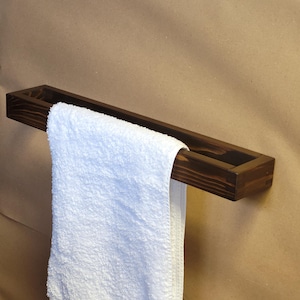 Wooden Towel Rail Etsy