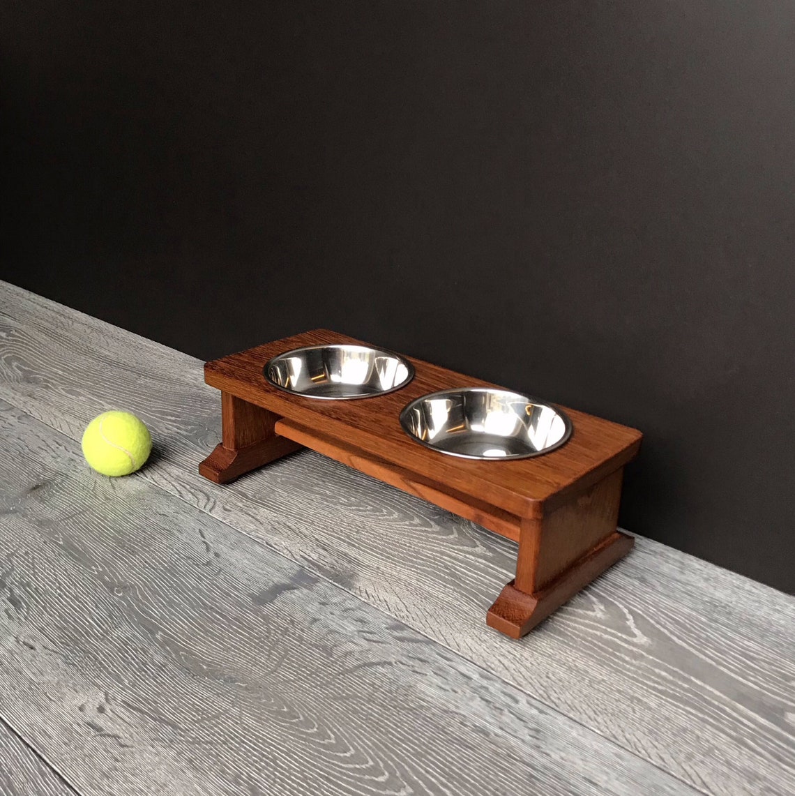 Dog Table Small Dog Table Dog Bowl Etsy