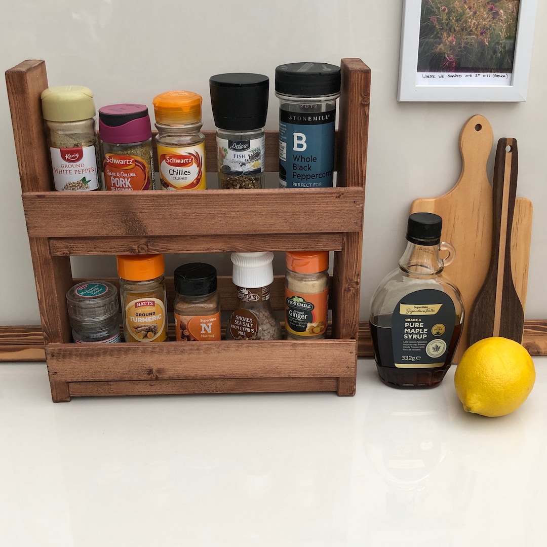 Small countertop spice rack hotsell