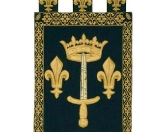 フルール・ド・リスのタペストリー：ジャンヌ・ダルクの紋章、紋章