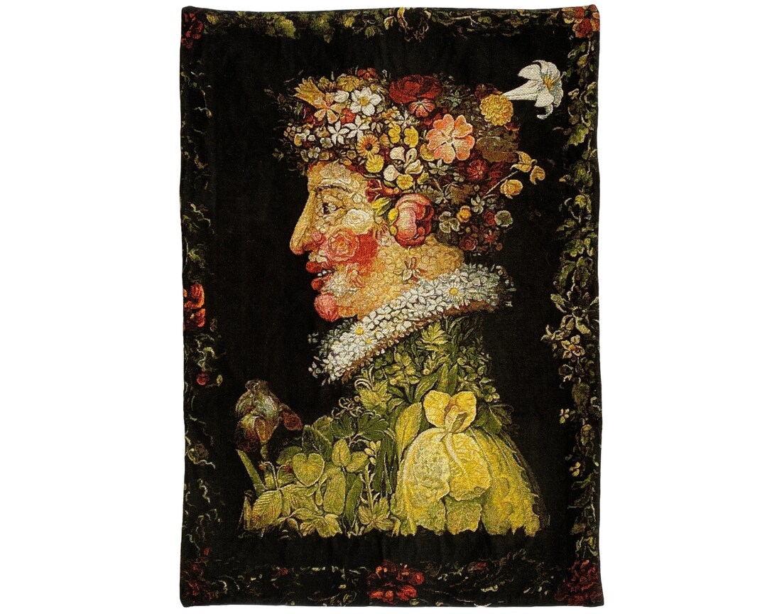ジョゼッペ・アルチンボルド　春　1573年、 名品145】「春」アルチンボルド | 名画を読み解く