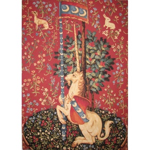 Unicorn Tapestry - Unicorn Wall Hanging Tapestry - Belgian Unicorn Tapestry - Unicorn Wall Hanging Tapestry - Belgian