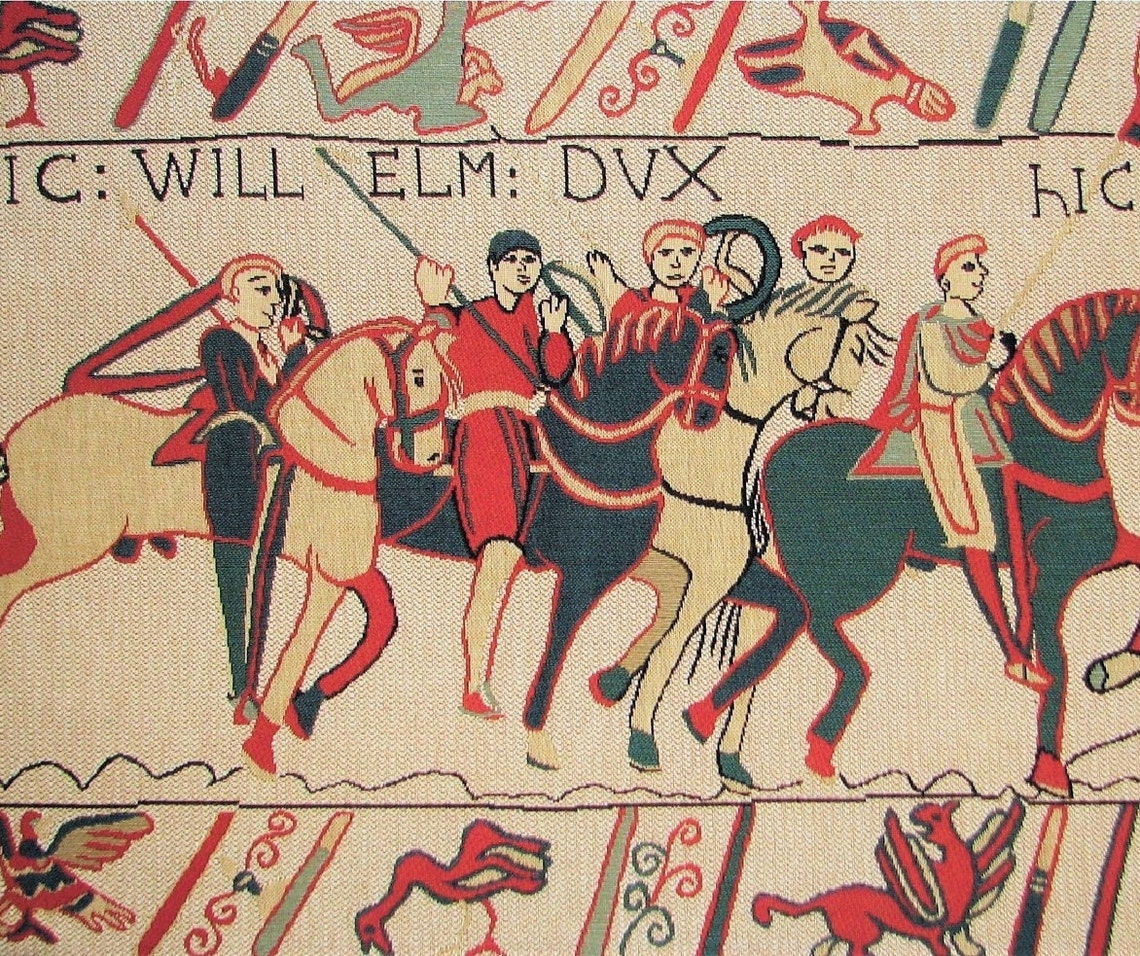 Reproduction of Part of BAYEUX Tapestry 19 X 26 Etsy