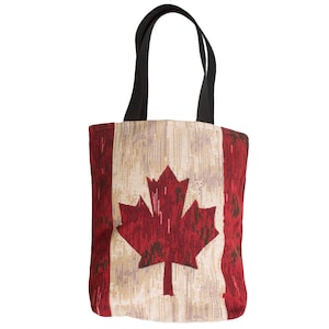 BELGIAN Gobelin Woven Handfertigte Tote Umhängetasche Handtasche, KANADA AHORN Blatt, Fauve Fine Arts, 38cm x 34cm Ohne Griffe