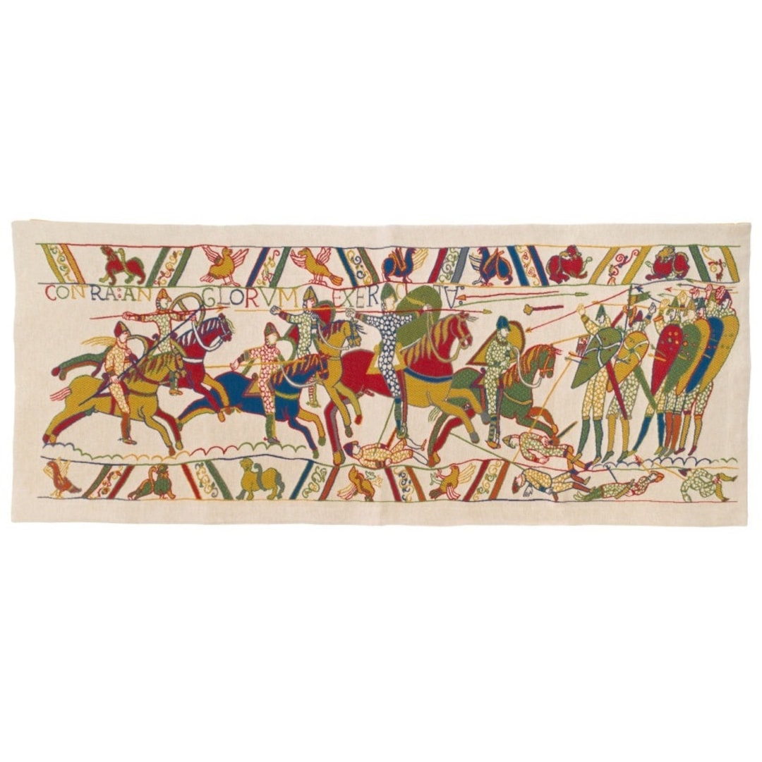 Reproduction of Part of the BAYEUX Tapestry, 18 X 44, 46cm X 112cm